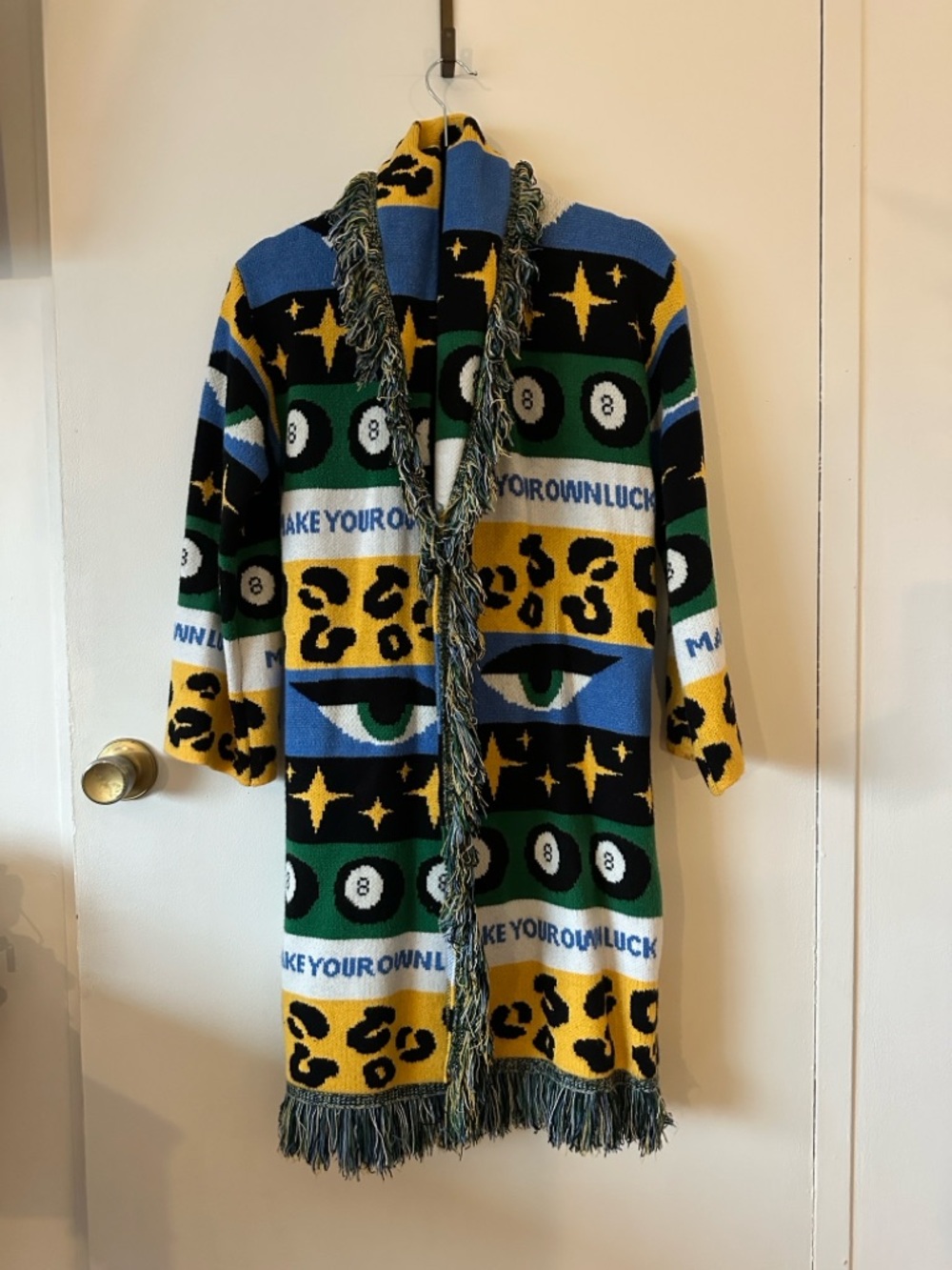 Dressed in LaLa Fringe NWOT Cardigan